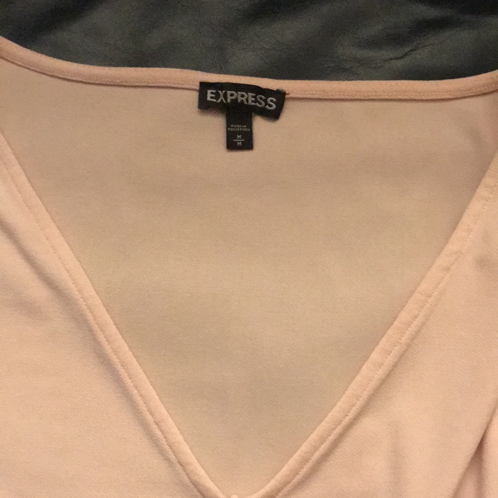 Express Light Pink Blouse/sweater size small
